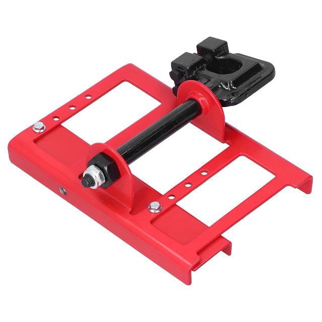 Ecomeon Moulin à Chaîne Rouge Coupe Verticale Durable Fournitures de Menuiserie pour Opérations de Menuiserie, Outils de Pics, Guide de Coupe de Lombaire