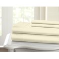 thumbnail image 2 of 1200 Thread Count 100% Cotton Solid Sheet Set (California King, Ivory), 2 of 2