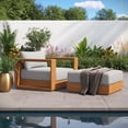 thumbnail image 1 of Modway Tahoe Ottoman 2 Patio Furniture, Light Gray, 1 of 9