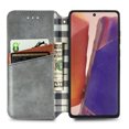 thumbnail image 5 of Case for Samsung Galaxy Note 20 Flip Cover Wallet Flip Cover Magnetic Protective - Grey, 5 of 5