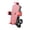 Rouge, variante sur funtasica Support de Cellulaire pour Vélo, Support de Téléphone pour Moto pour Guidon, Rotation à 360 Degrés Rouge avec Parapluie