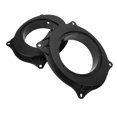 thumbnail image 3 of Door Speaker Adapter Bracket Rings, 2Pcs 6.5inch Black Door Speaker Adapter Spacer Rings with 2 Wire Harness Replacement for Levin, 3 of 8