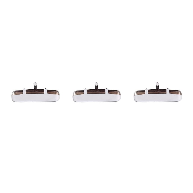 pitrice Bass Neck Pickup Cover -plated Humbucker Protector Lightweight Sound Pick-up Lid Electric Instrument As Shown 3Set