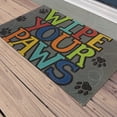 thumbnail image 3 of Mohawk Home Wipe Your Paws Polyester Door Mat 1' 6" X 2' 6", 3 of 4