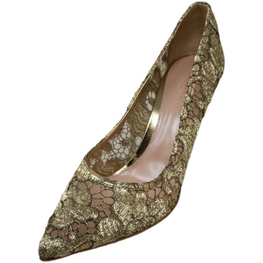 Gianvito Rossi Women's Mavis 85 Black Mekong Fabric Pump - 9M