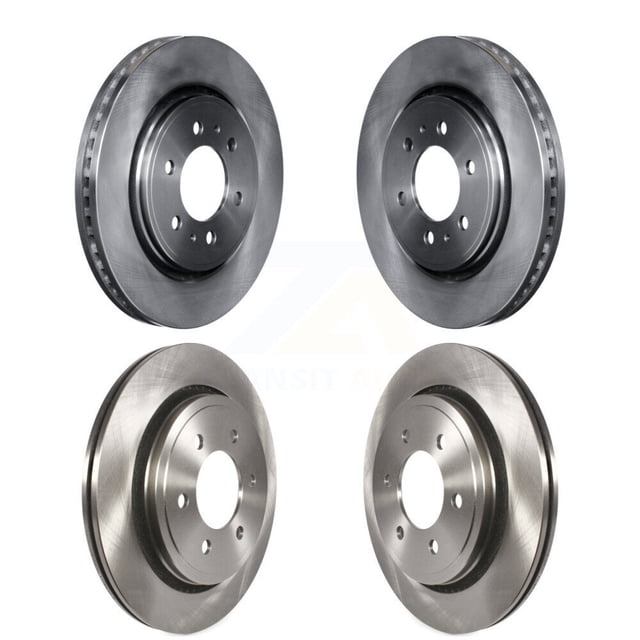 CMX Front Rear Disc Brake Rotors Kit for Car 2015-2017 Ford F-150 with Electric Parking K8-101130