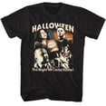 thumbnail image 1 of T-Shirt Noir pour Adulte Halloween Collage de Cinq Photos Xlt, 1 of 2