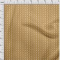 thumbnail image 4 of oneOone Cotton Cambric Dark Mustard Fabric Abstract Texture Craft Projects Decor Fabric Printed By The Yard 42 Inch Wide, 4 of 5