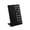 Black, variant on Outoloxit Freestanding Metal Desktop Pegboard Matte Purple L-Shaped Hole Display Organizer for Office Study Vanity Table Decor