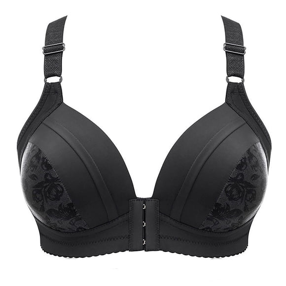 Saving Clearance 2025!Womens Plus Size Bras,Summer Clearance Bras for Womens,Woman's Fashion Plus Size Comfortable Push Up Bra Underwear