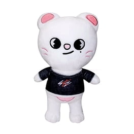 Jouets en Peluche Skzoo Stray Kids Dessin Animé Animal en Peluche Poupée Bbokari Leebit Wolf Chan Puppym Cadeau 20cm-1