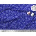 thumbnail image 3 of Soimoi Blue Poly Georgette Fabric Dot Abstract Printed Fabric 1 Yard 52 Inch Wide, 3 of 5