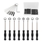 Carburetor Adjustment Tool Kit for Common 2 Cycle Carburator Engine - Carburetor Adjustment Tool Set Carburetor Tune Up Adjusting Tool (8pcs + Cleaning Tool)