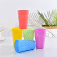 thumbnail image 1 of CHUANK Reusable Plastic Cups- 9 oz Plastic Cups  Plastic Tumblers Set of 12  Unbreakable Plastic Drinking Glasses - Colorful Stackable Party Cups Set (Pack 12- 5.6oz), 1 of 9