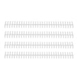 thumbnail image 2 of Khall PP Plastic Binding Comb, Transparent, 10 Count, 2 of 8