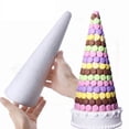 thumbnail image 4 of Foam Cone DIY Multi-use Blank Cake Dummy Christmas Tree Cone Craft Cone for Kids, 4 of 10