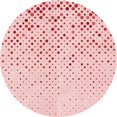 thumbnail image 1 of Ahgly Company Tapis de Zone Rond d'Intérieur Lavable à la Machine, Transitionnel, Rose Gomme Balloune Rose, 6 Pieds Rond, 1 of 7