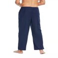 thumbnail image 4 of EGNMCR Men's Lightweight Pants, Cargo Pants Men, Linen Pants Men Man Solid Color Frenum Tightness Pockets Full Length Pants Trousers Man Polyester cotton Trousers, 4 of 7