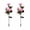Rose, variante sur Feltree Lumières à Fleurs de Rose à 5 Têtes à Énergie Solaire pour Jardin Extérieur, Patio, Pelouse - Prise de Sol Décorative Imperméable Décoration de Vacances et de Fête