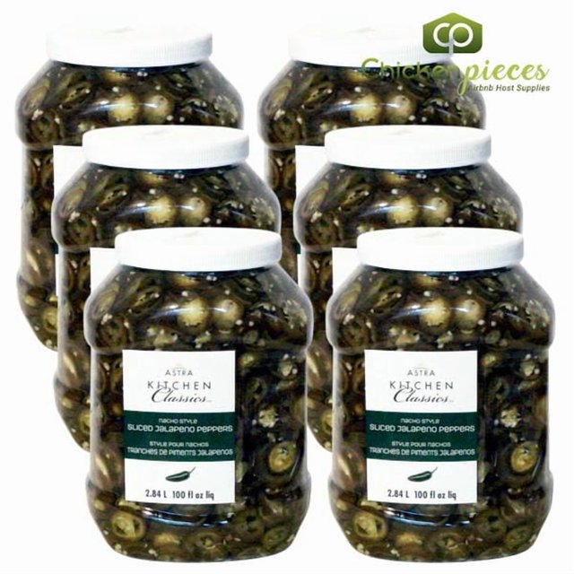 Astra Kitchen Classics Poivrons Jalapeno Tranchés Style Nacho 2.84L/100oz