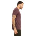 thumbnail image 3 of BELLA+CANVAS T-Shirt Jersey CVC pour Homme, G, Marron Chiné, 3 of 3