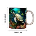 thumbnail image 2 of Danhjin Mug Lettering Underwater Discoloration Ceramic Cup Reusable Coffee Mug Tea Cups For Office Home Gift Cups, 2 of 4