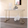 thumbnail image 1 of ACME Boice II Sofa Table in Faux Marble & Champagne, 1 of 2