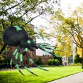 thumbnail image 3 of Gymax 6FT Halloween Inflatable Blow-Up Spider w/ LED Lights Outdoor Yard Decoration, 3 of 9