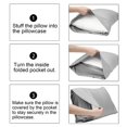thumbnail image 4 of Pillow Case Clearance Brushed Microfiber Body Pillow Cover Soft And Cozy Full Body Pillowcase For Adults 20 X 54 (Not Include Body Pillow), Home Textile Pillow Case, 4 of 4
