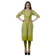thumbnail image 3 of Moomaya Kurti Droite de Designer pour Femmes Tunique Indienne Imprimée Haut Long Kurta, 3 of 6