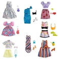 thumbnail image 3 of Barbie Fashion Pack with Striped Dress, Pineapple Purse & Sandals, 3 of 4