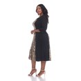 thumbnail image 2 of White Mark Women's Constance Midi Dress, 2 of 5
