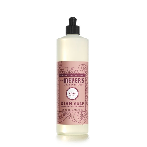 Mrs. Myers MMCD LQD DISH SOAP ROSE (Pack of 6)