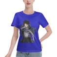thumbnail image 1 of Women's Basic Short Sleeve T-Shirt Attacking Giant Levi Ackerman, 1 of 6