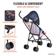 thumbnail image 2 of Dream On Me Hot Wheels Show Cars Lightweight Umbrella Stroller, Compact Fold, 6-36 Months, Teal, 2 of 10