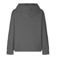 thumbnail image 4 of UPPADA Womens Waffle Knit Hoodies Long Sleeve Color Block Pullover Casual Hooded Drawstring Sweatshirt with Pockets Trendy Fall Hooded Pullover tops Deals of the Day, 4 of 7