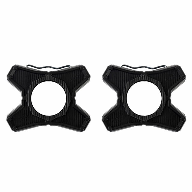 XZNGL 1 Pair Abs Bicycle Pedals Flat Bracket Converter for Speed Play Pedals Adapter