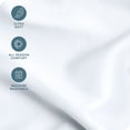 thumbnail image 2 of Bare Home 22" Extra Deep Pocket Sheet Set - Premium 1800 Collection - Ultra-Soft - Queen, White, 2 of 8
