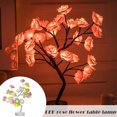 thumbnail image 2 of CAROOTU Glowy Rose Ray Lamp Desk Tree Table Lamp for Girls Women Home Decor for, 2 of 5