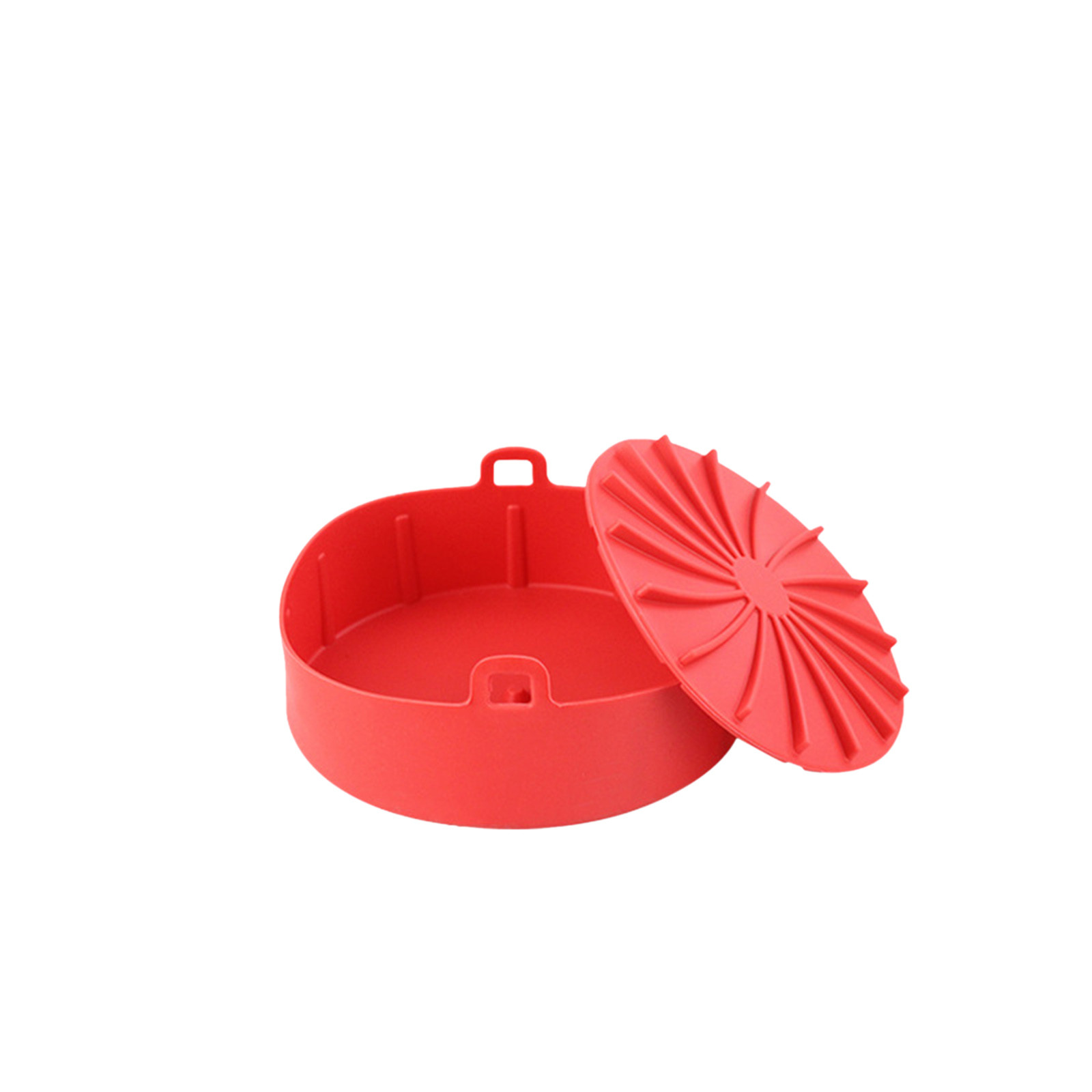 Silicone Basket Multifunctional Silicone Air Fryer Accessories Air Fryer Tray Easy Clean Non-stick Bakeware Air Fryer Silicone Pot
