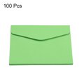 thumbnail image 3 of Unique Bargains Porte-Cartes de Rangement pour Petits Articles Vierges Mini Enveloppes, Vert, 100 Unités, 3 of 6