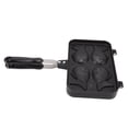 thumbnail image 3 of Waffle Cake Maker Pan, Taiyaki Fish Shape Cake Maker Non Stick Mini Waffle Maker Taiyaki Double Baking Pan Waffle Baking Mold, 3 of 8