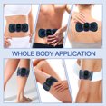 thumbnail image 4 of Portable Mini Massager with 5 pcs Free Gel Pads, Mini Neck Massager Cervical Massage Soothing Pain, Back Massagers, 8 Modes Adjustable Whole Body Massager, 4 of 6