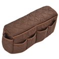 thumbnail image 3 of Couch Support à Distance, Canapé Organisateur Simple Confortable Raisonnable Mise en Page Poche Conception Étanche à la Poussière Rétro Mode pour Téléphone Mobile Café, 3 of 8