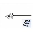 thumbnail image 1 of Village Wrought Iron CUR-38-112-S Butterfly Curtain Rod - Large, 1 of 1