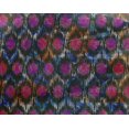 thumbnail image 4 of oneOone Tissu Viscose Georgette Chevron Ikat Imprimé au Mètre 42 Pouces de Large, 4 of 4