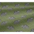 thumbnail image 5 of oneOone Viscose Jersey Fabric Elephant Block Printed Fabric 1 Yard 60 Inch Wide, 5 of 5