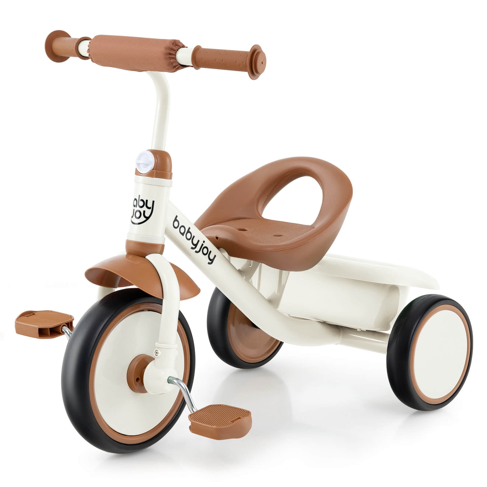 RIDYEE Tricycle pour Tout-Petits de 18 Mois à 5 Ans, Tricycles Pliables pour Enfants de 3 à 5 Ans, Tricycle pour Enfants avec Siège Ergonomique Ajustable et Facile à Transporter a