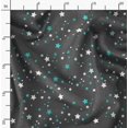 thumbnail image 2 of Soimoi Gray Rayon Fabric Stars Star Decor Fabric Printed Yard 42 Inch Wide, 2 of 6