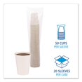 thumbnail image 4 of Boardwalk BWKWHT12HCUP 12 oz Paper Hot Cups, White, 4 of 4